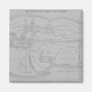 The World According to Strabo Magnet