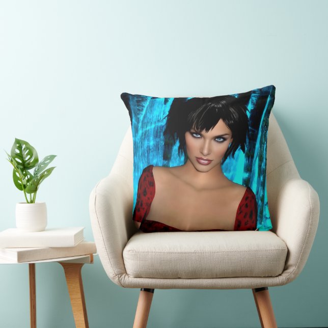 The World Behind the Eyes cushion (Chair)