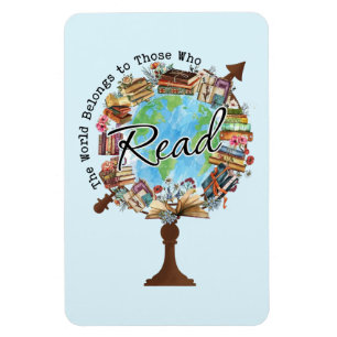 The World Belongs to Those Who Read Magnet