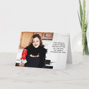 "The World Celebrates You" Birthday Card