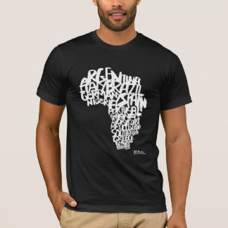 THE WORLD CUP MEN'S BLACK AMERICAN APPAREL T-SHIRT