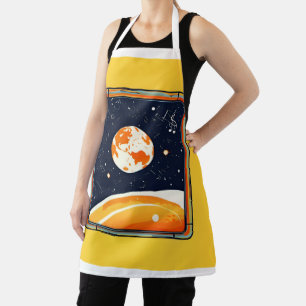 The world driven by music apron