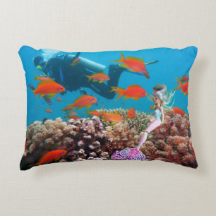 The World Famous Doll Mermaid Decorative Cushion