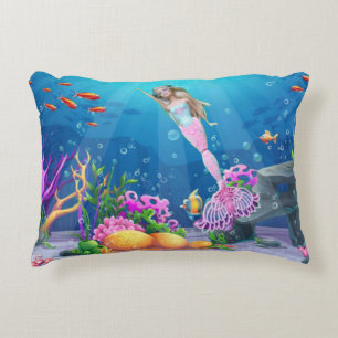 The World Famous Doll Mermaid Decorative Cushion