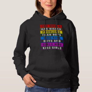 The World Has Bigger Problems Than Gay Lesbian LGB Hoodie