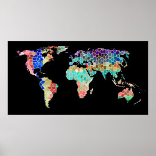 The World in Black Poster