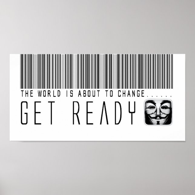 the world is about to change... get ready poster (Front)