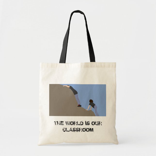 The World Is Our Classroom - Tote Bag (Front)