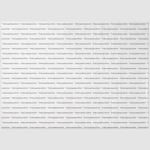 The World Is Your Oyster and You Are The Pearl Tissue Paper