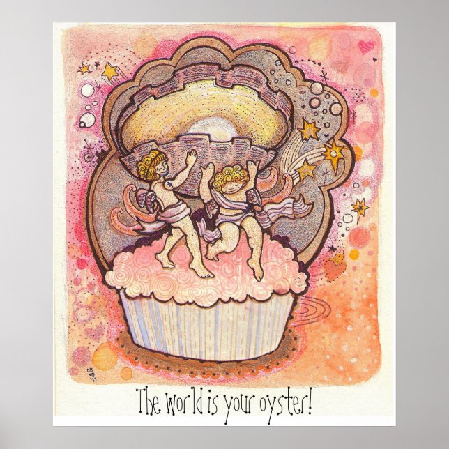 The world is your oyster! poster (Front)