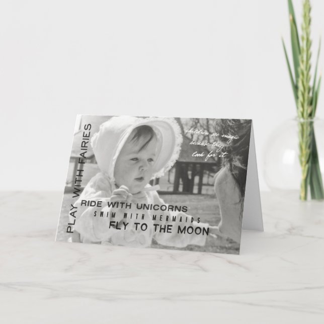 THE WORLD IS YOURS Greeting Card (Front)