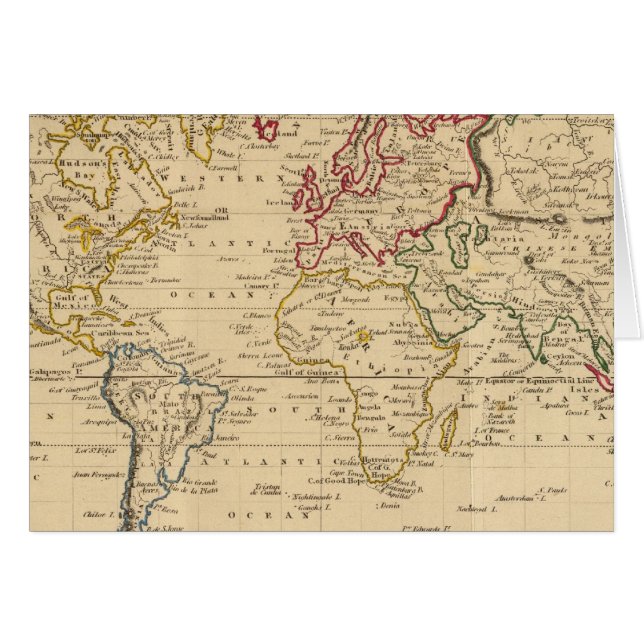The World, Mercator's Projection (Front Horizontal)