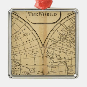 The World Metal Tree Decoration