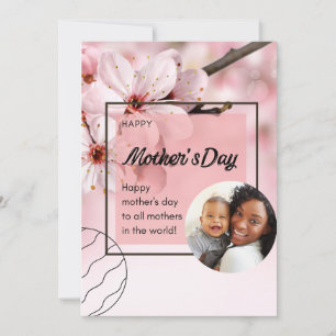 The World Mum Happy Mothers Day Holiday Invitation