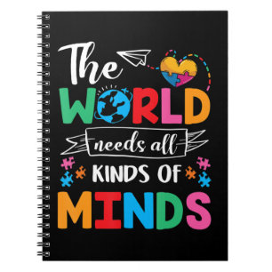 The World needs All Kinds of Minds - the unique de Notebook