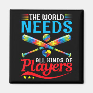 The world needs kinds players baseball autism magnet