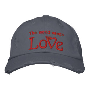 The world needs LoVe - Distressed Baseball Cap
