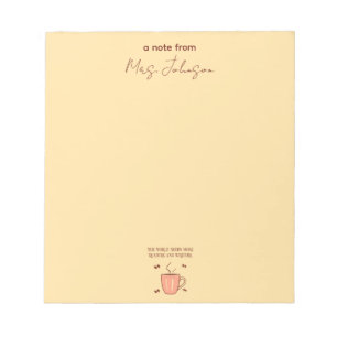 The World Needs More Readers And Writers Notepad