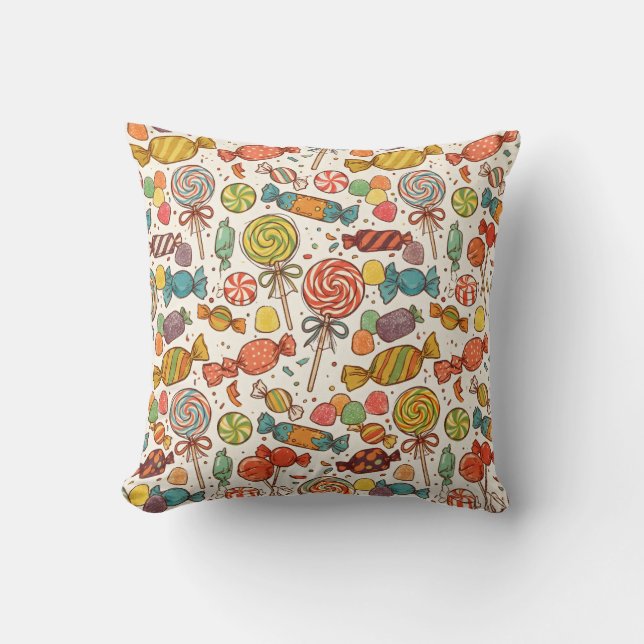 The world of candy. cushion (Front)