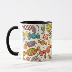 The world of candy. mug