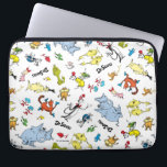 The World of Dr. Seuss Pattern Laptop Sleeve<br><div class="desc">Dr. Seuss design products encompass a wide range of items that celebrate the whimsical and imaginative world created by Theodor Seuss Geisel. These products feature beloved characters and themes from his extensive collection of children's books.</div>