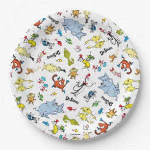The World of Dr. Seuss Pattern Paper Plate