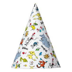 The World of Dr. Seuss Pattern Party Hat