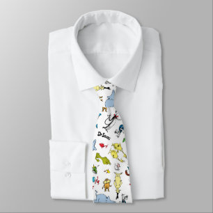 The World of Dr. Seuss Pattern Tie