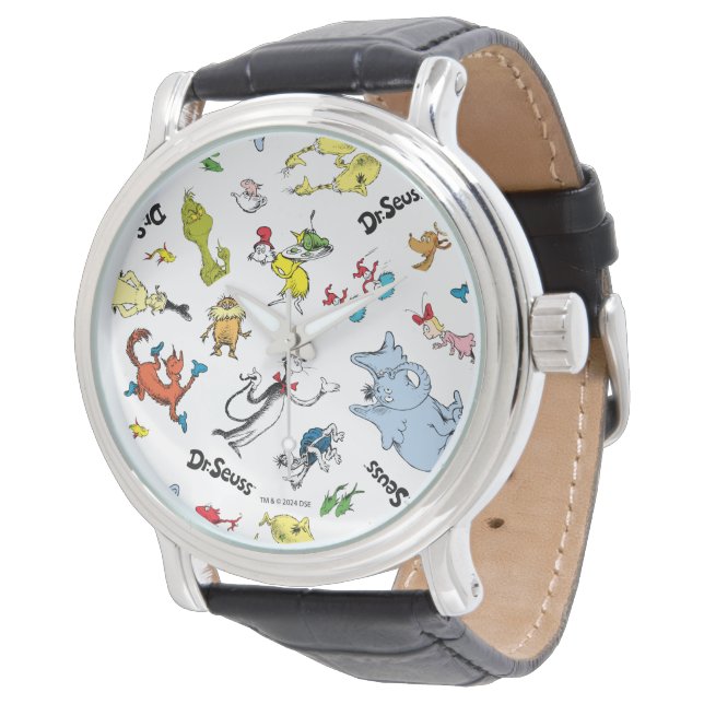 The World of Dr. Seuss Pattern Watch (Angled)