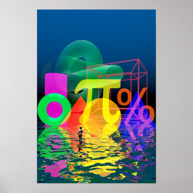 The World of Mathematics Poster (Front)