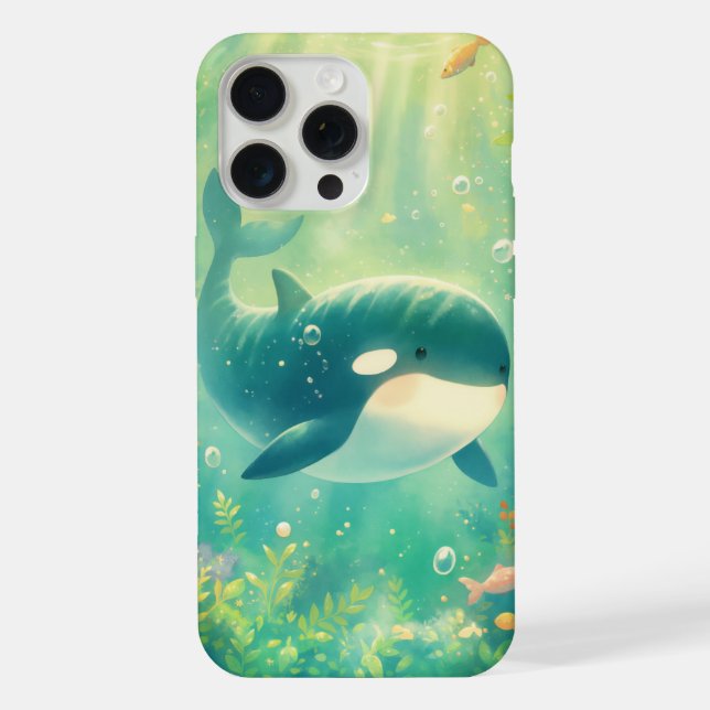 The World of Orca iPhone Case (Back)