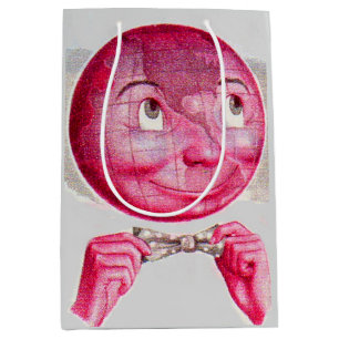 The World on His Mind Medium Gift Bag