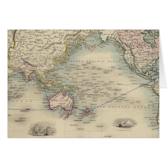 The World On Mercator's Projection (Front Horizontal)