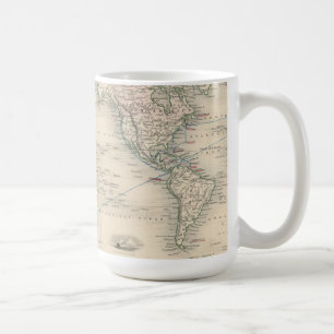 The World On Mercator's Projection Coffee Mug