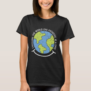 The World One Phoneme At A Time Dyslexia Awareness T-Shirt