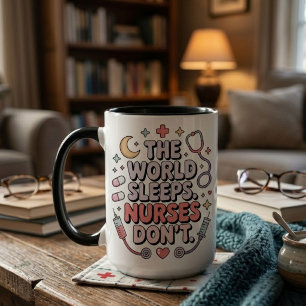 The World Sleep Nurse Don't Funny Nurse Gift Mug