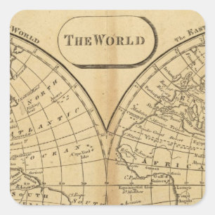 The World Square Sticker
