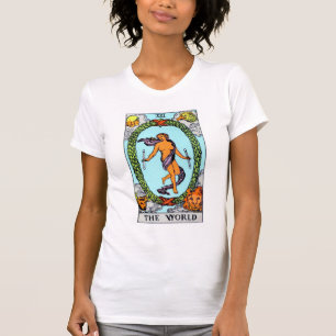The World Tarot Card T-Shirt
