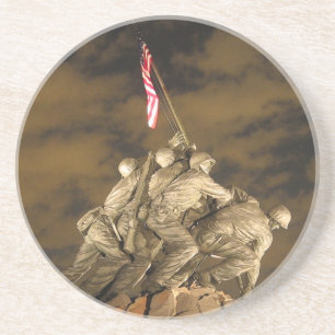 The World War II Iwo Jima Memorial Arlington VA Coaster