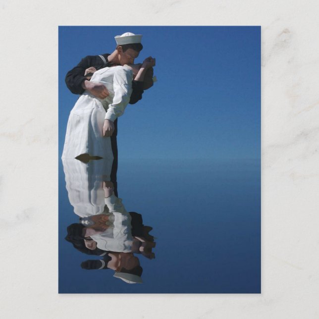 The World War II Kiss Postcard (Front)