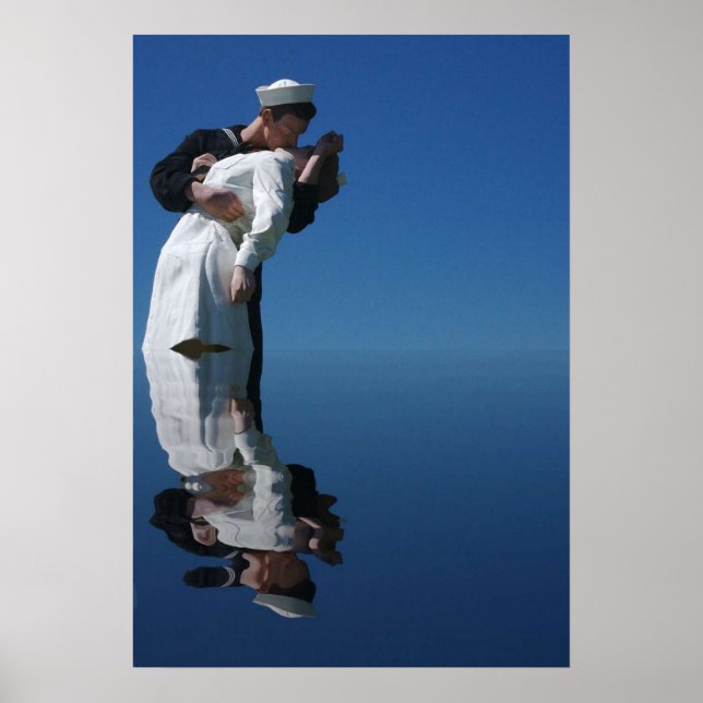 The World War II Kiss Poster (Front)