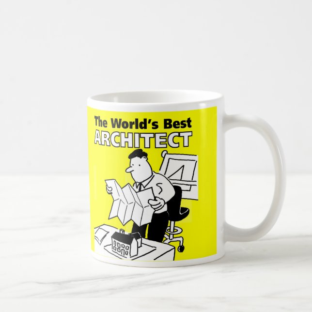 The World's Best Architect Coffee Mug (Right)