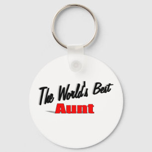 The World's Best Aunt Key Ring