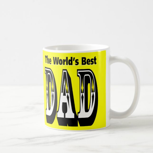 The World's Best Dad Coffee Mug (Right)