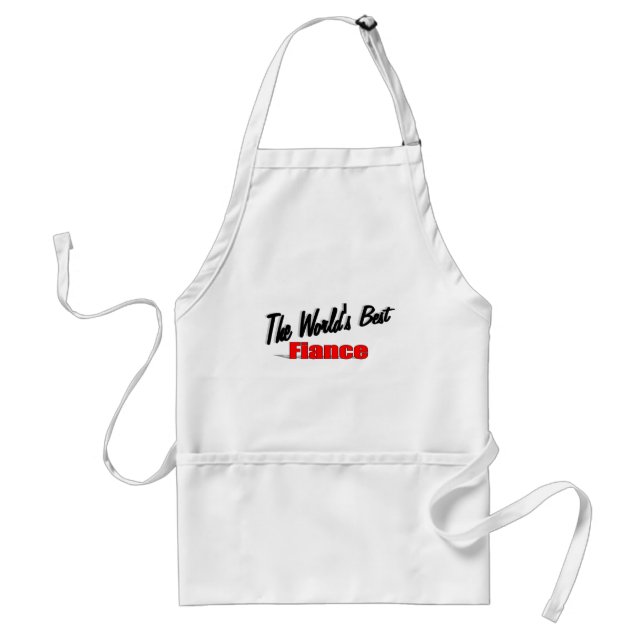 The World's Best Fiance Standard Apron (Front)