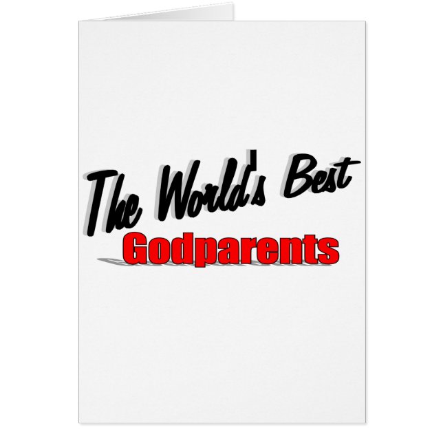 The World's Best Godparents (Front)