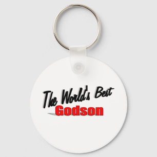 The World's Best Godson Key Ring