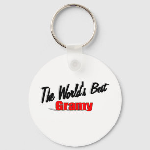 The World's Best Gramy Key Ring