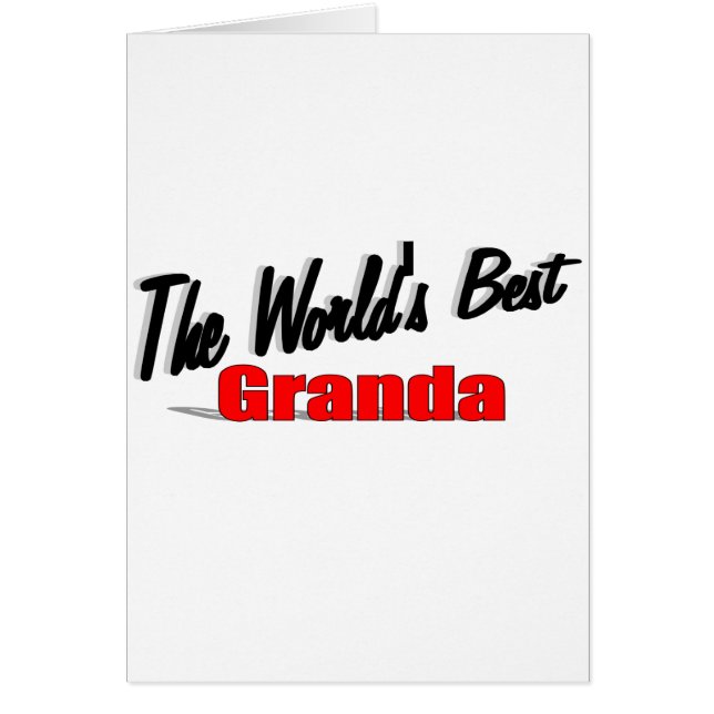 The World's Best Granda (Front)