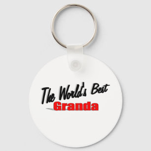 The World's Best Granda Key Ring